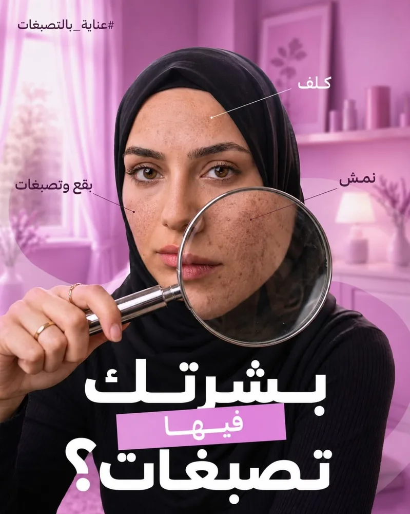 بشرتك فيها تصبغات؟